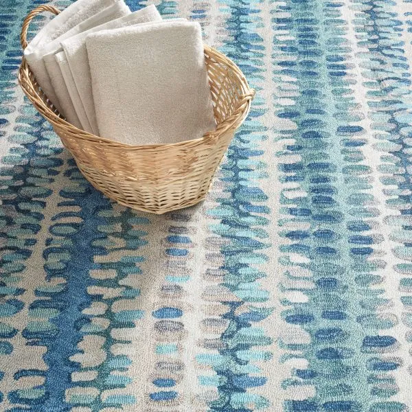 Dash and Albert Paint Chip Machine Washable Area Rug