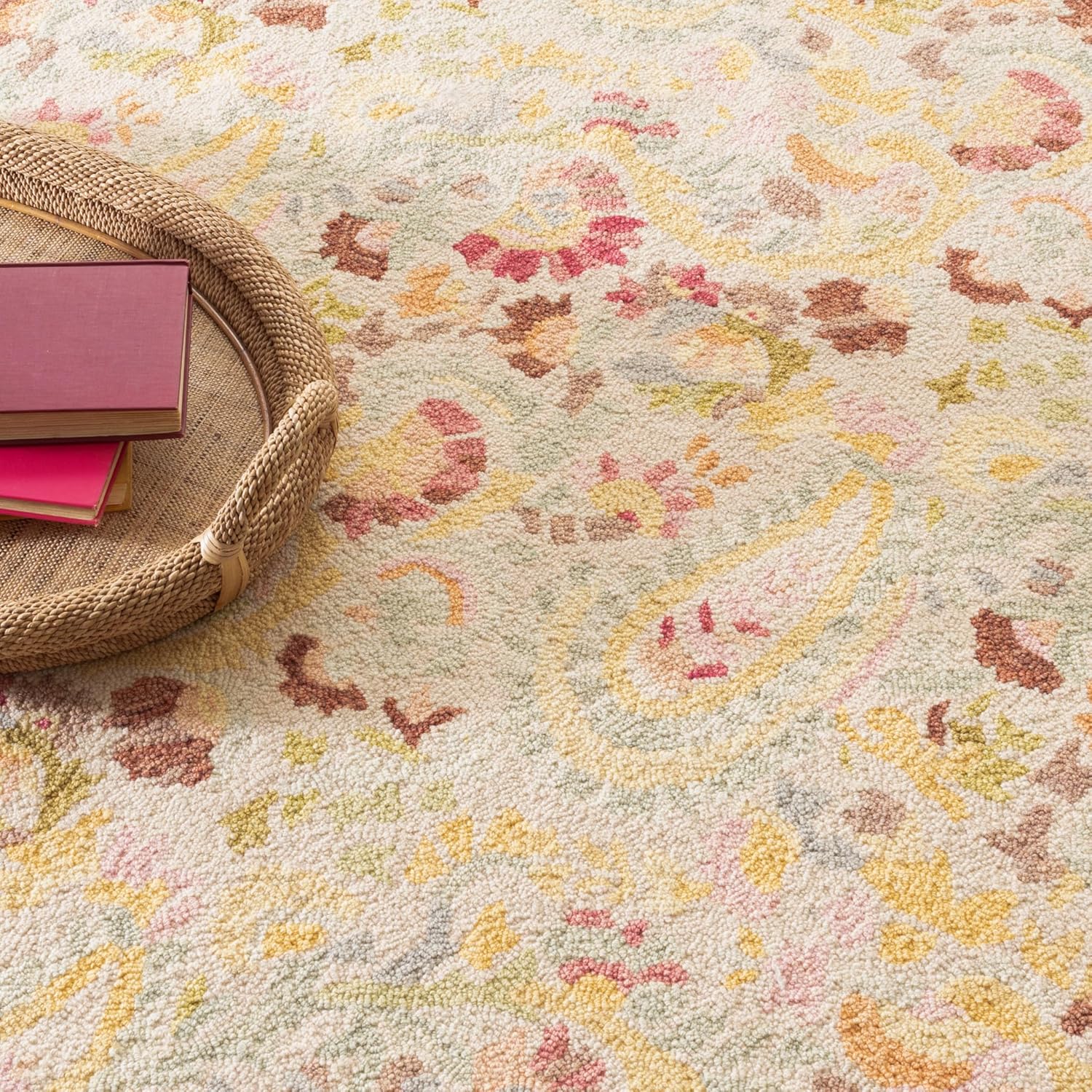 Dash and Albert wool rugs handcrafted by artisans