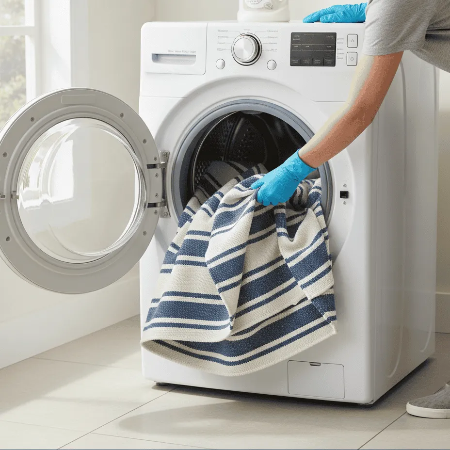 machine washing dash and albert rug