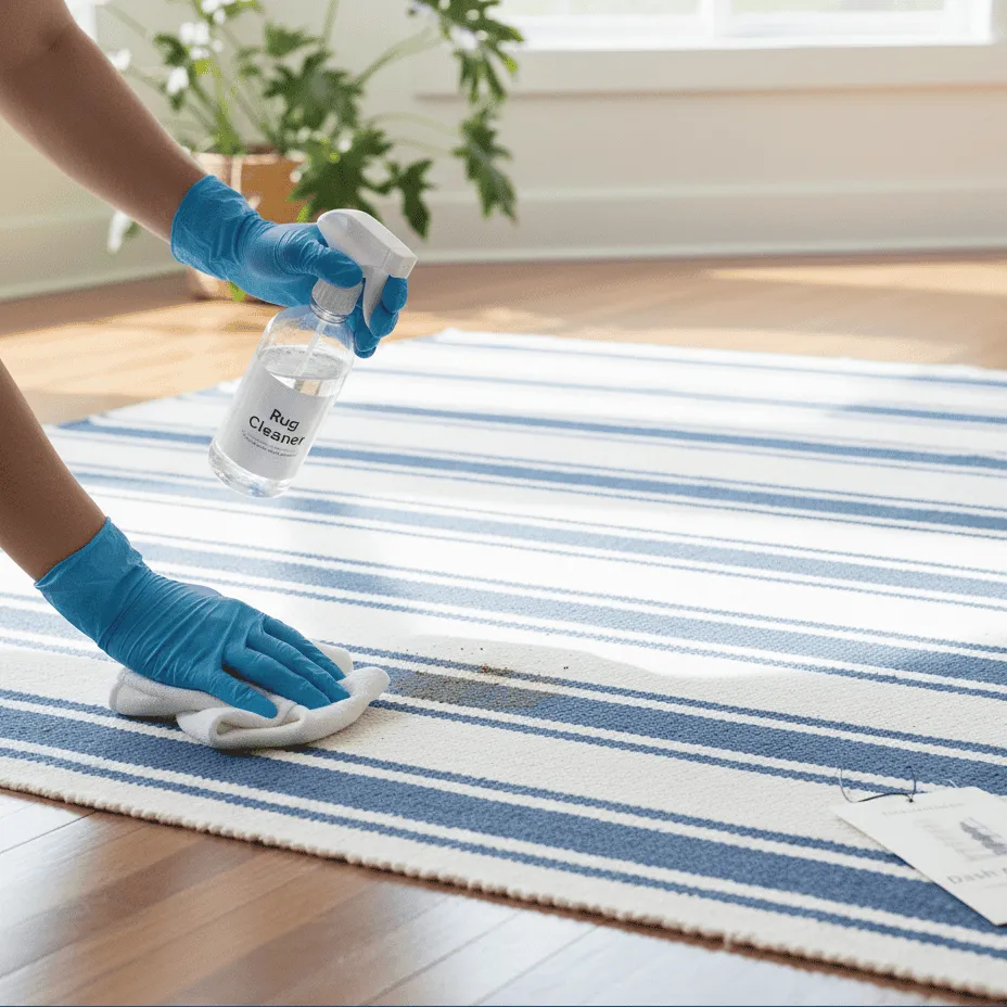 Remove/Sweep loose dirt or debris & Vacuum
